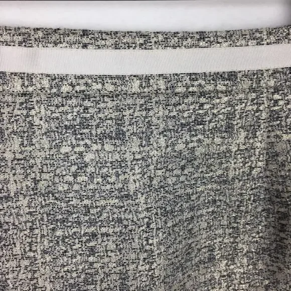 Boden Gray Metalic Pencil Skirt size 2 - Picture 3 of 7